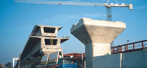 The Taiwan High Speed Railway was built in a record time of just over two years